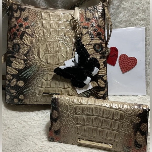 $FIRM$ - NO OFFERS. NWT 3pcs FIRM$ LACEWING CROSSBODY ADY &BUTTERFLY - Picture 3 of 11